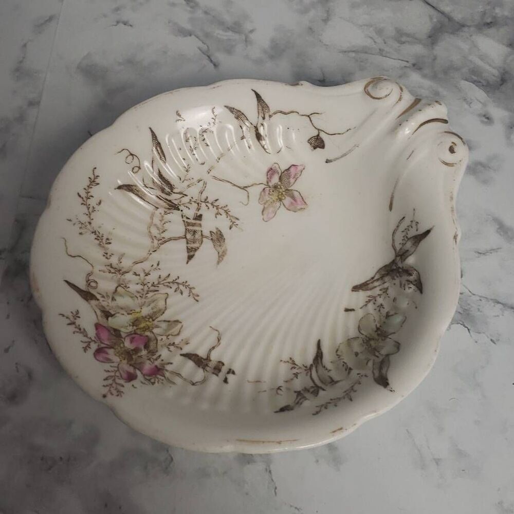 Vintage Floral Ring Dish